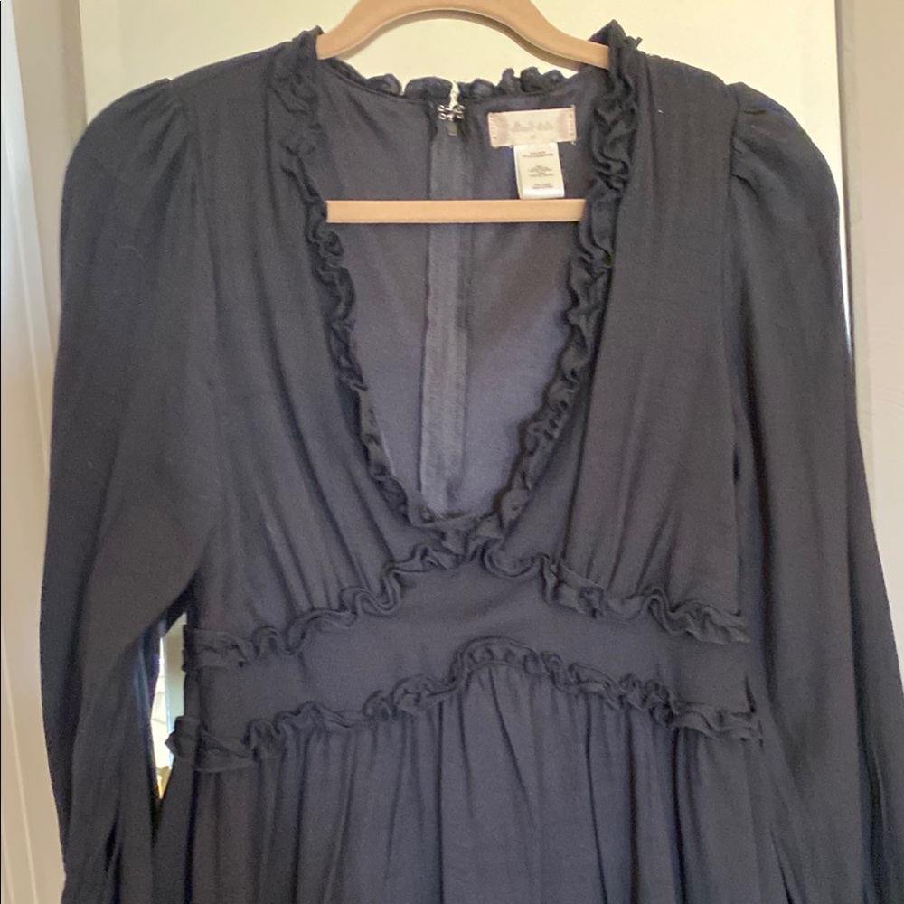 Altar’d State Black Ruffle Dress - Picture 4 of 8